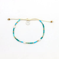 Giada Cinta Pearl Beaded Surf Bracelet