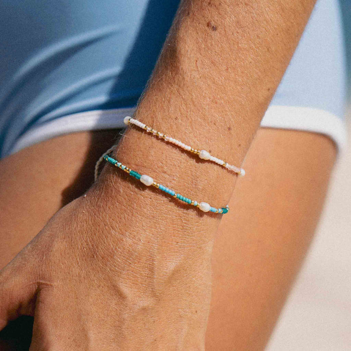 Giada Cinta Pearl Beaded Surf Bracelet