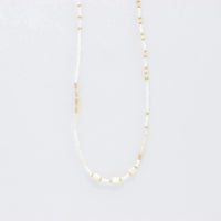 Pasir Mother of Pearl Beaded Necklace