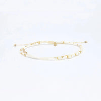Pasir Mother of Pearl Beaded Anklet