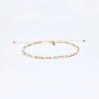 Surya Golden Beaded Anklet
