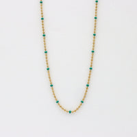 Enamel Chain Waterproof Necklace