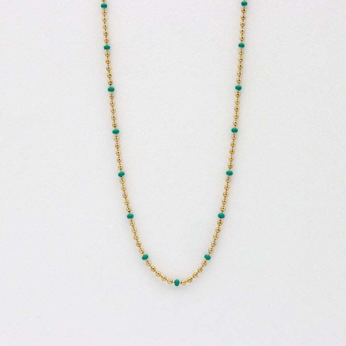 Enamel Chain Waterproof Necklace