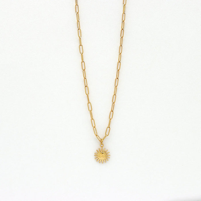 Sun Charm Necklace